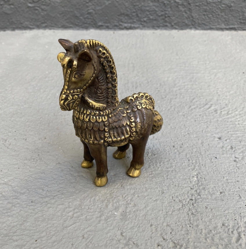 Brass Antique Horse