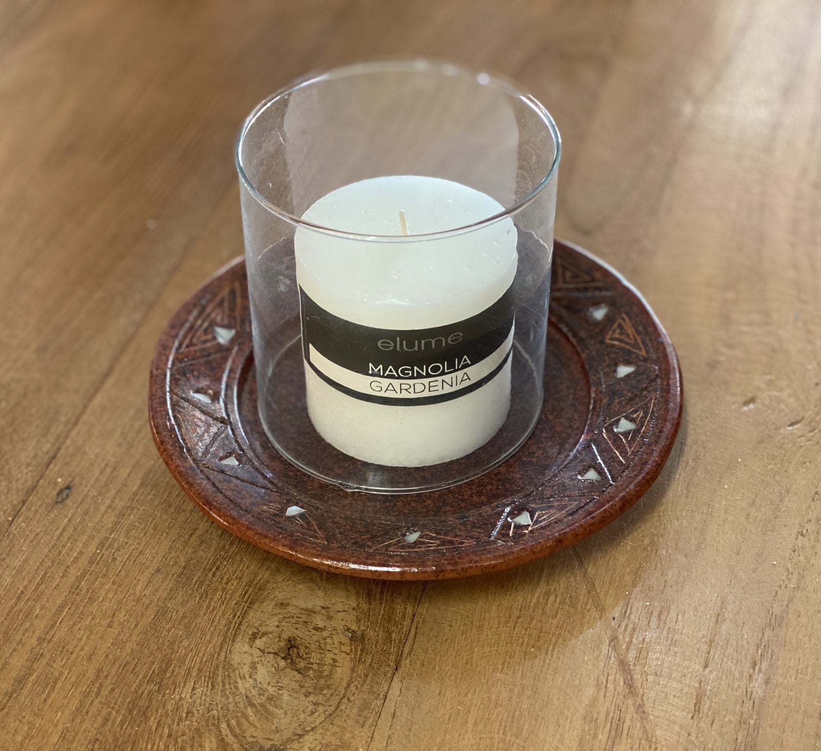 Candle Plate Triangles