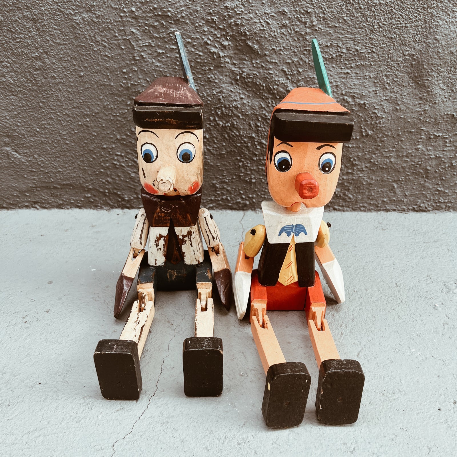 Pinocchio Wood Sitting