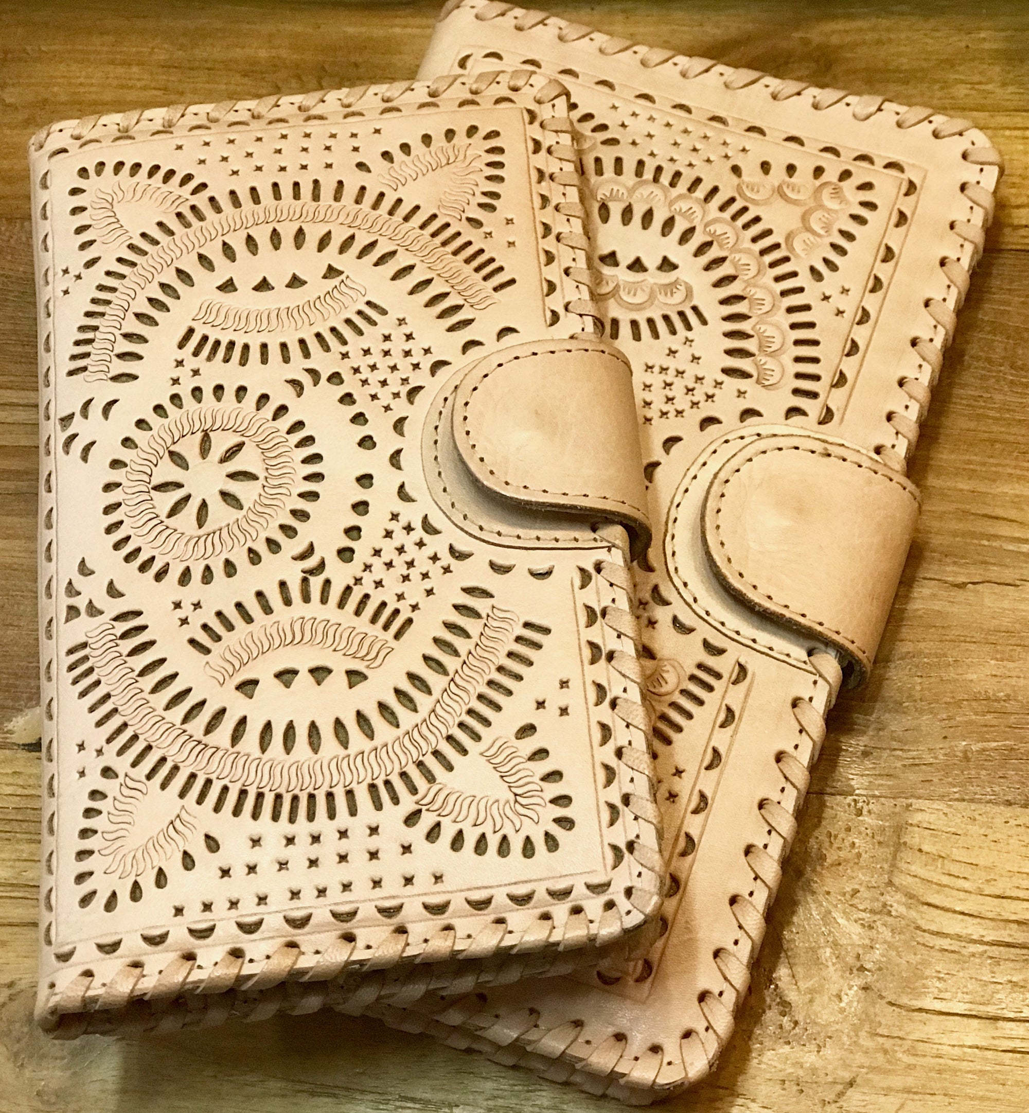 Purse Leather Emboss