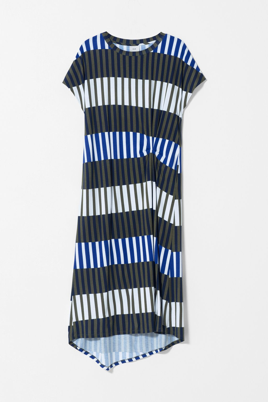 Dress Valby Olive Stripe