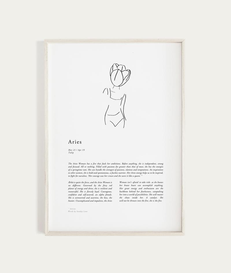 Zodiac Print Series 2 A4