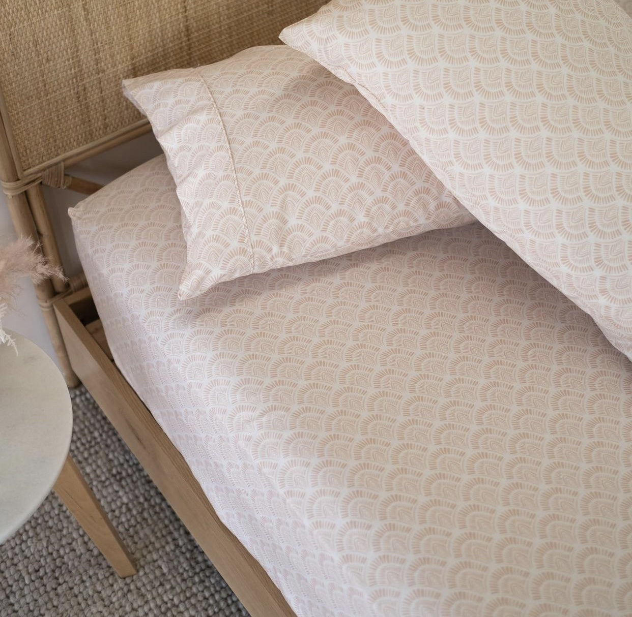 Bamboo Sheet Set Fitted King Single