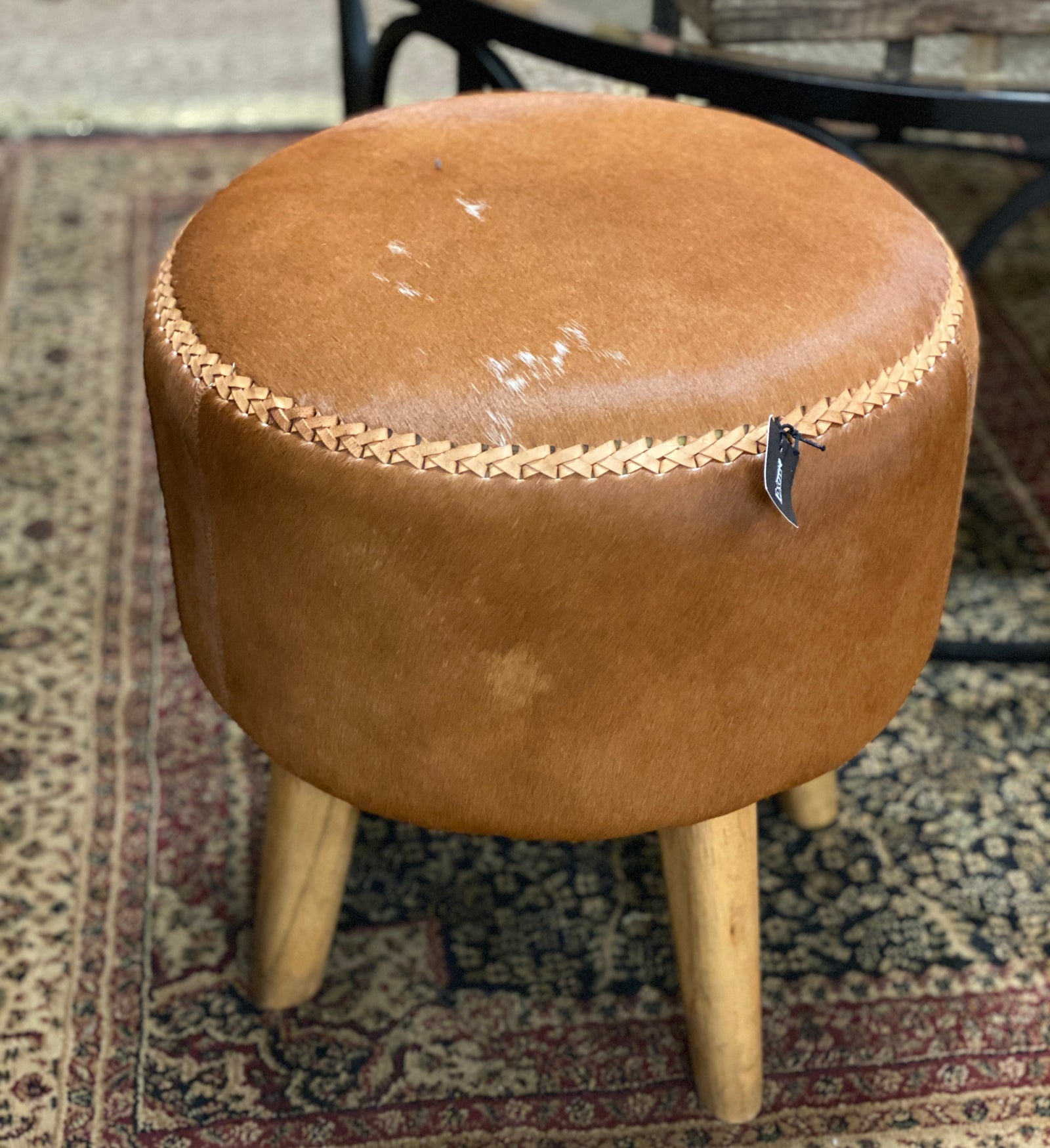 Ottoman Stool Hide