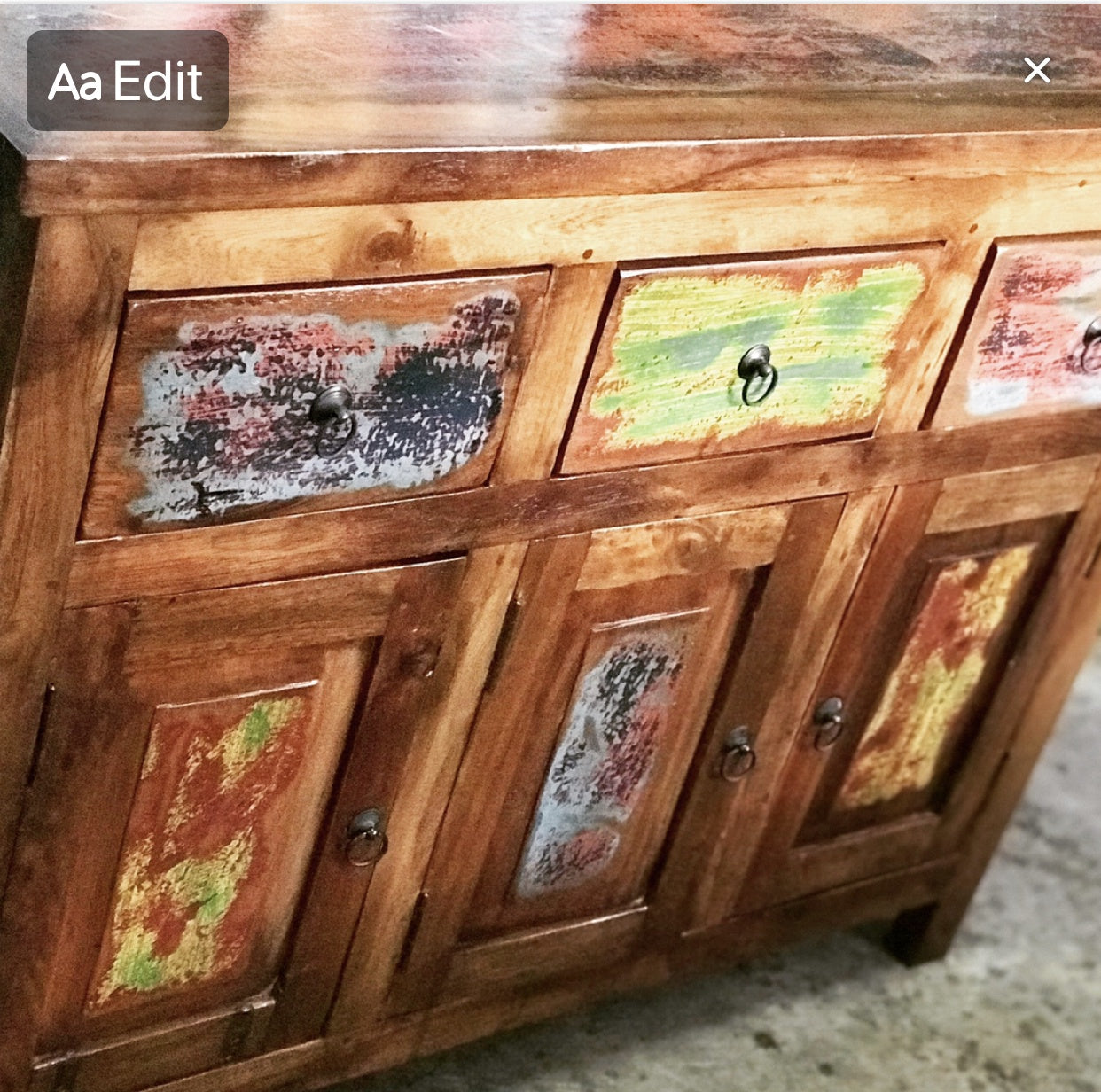 Buffet 3 Door Boatwod №6