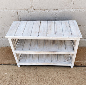 Bookcase Hamptons Low Wide
