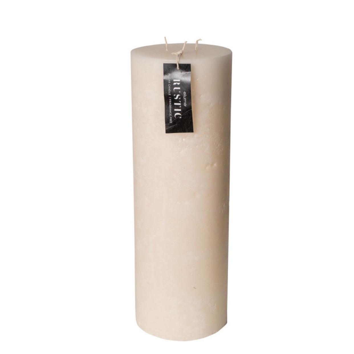 Candle Rustic Cream Pillar