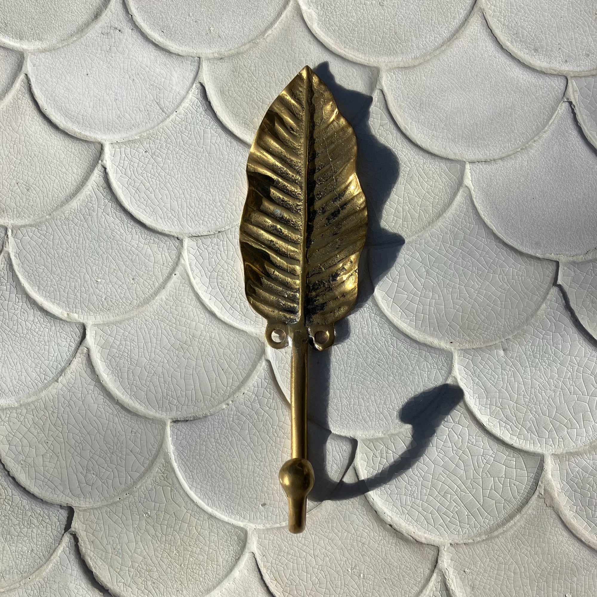 Brass Hook Leaf