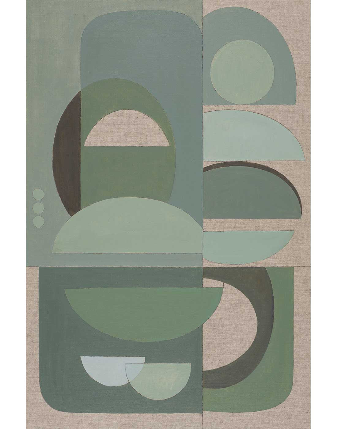 Art Print Green Arch Giclee