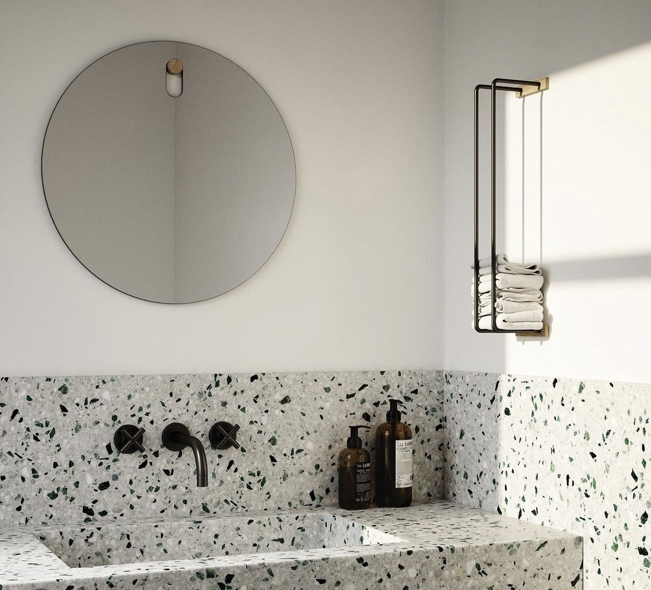 EKTA Living Bathroom Rack