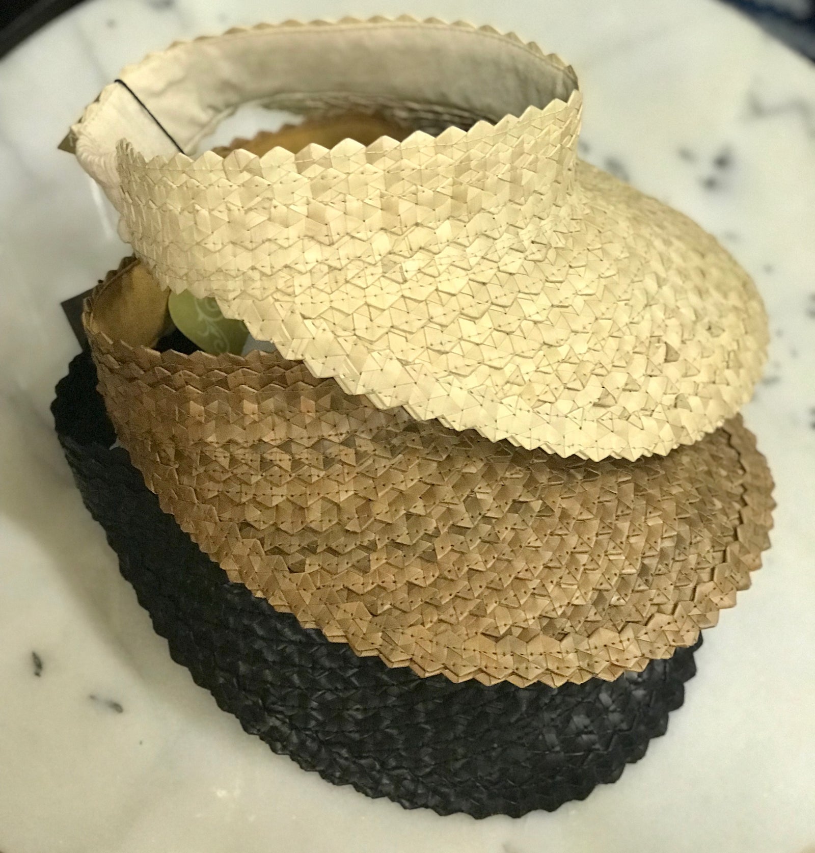 Sun Visor Hat Woven