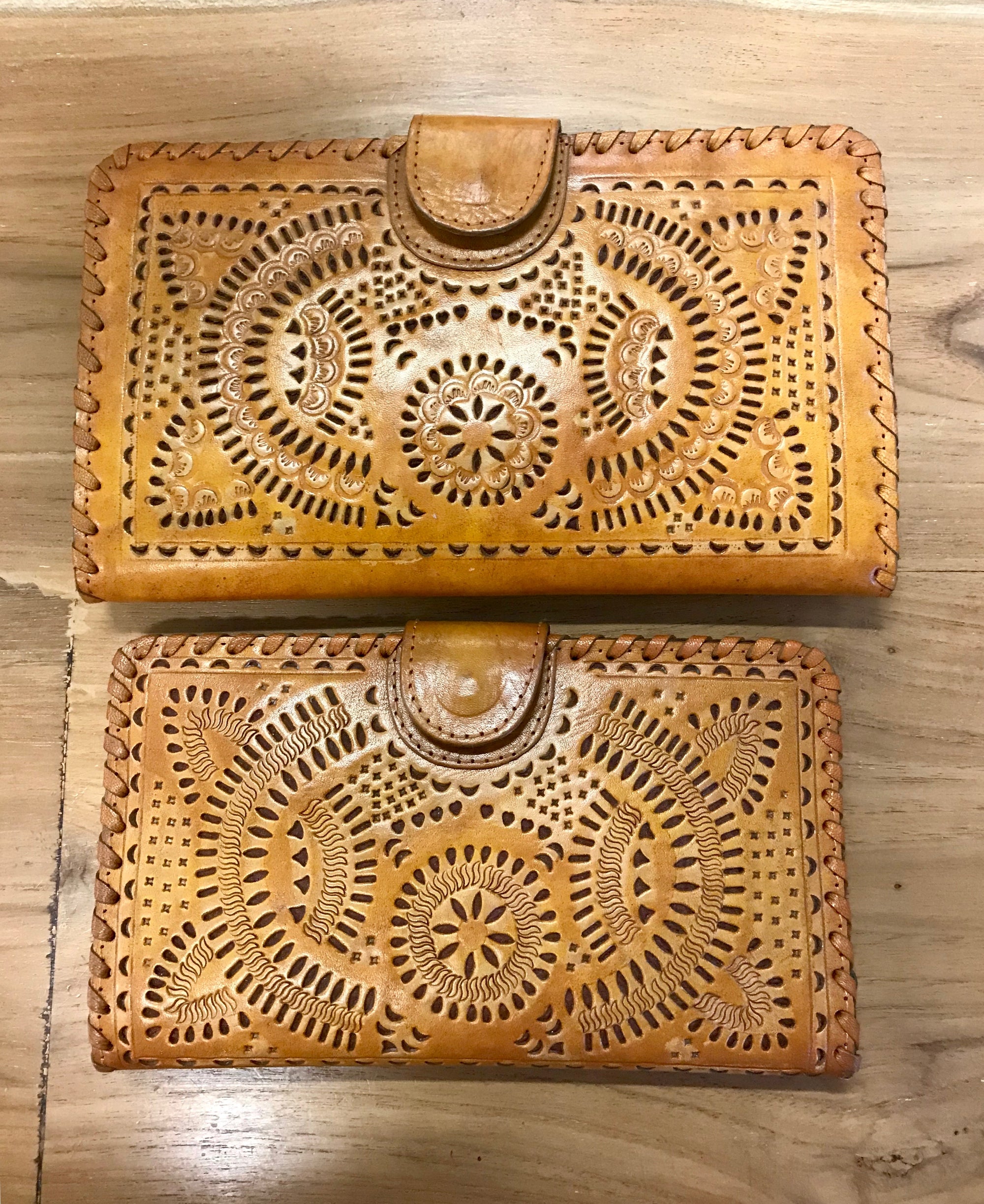 Purse Leather Emboss