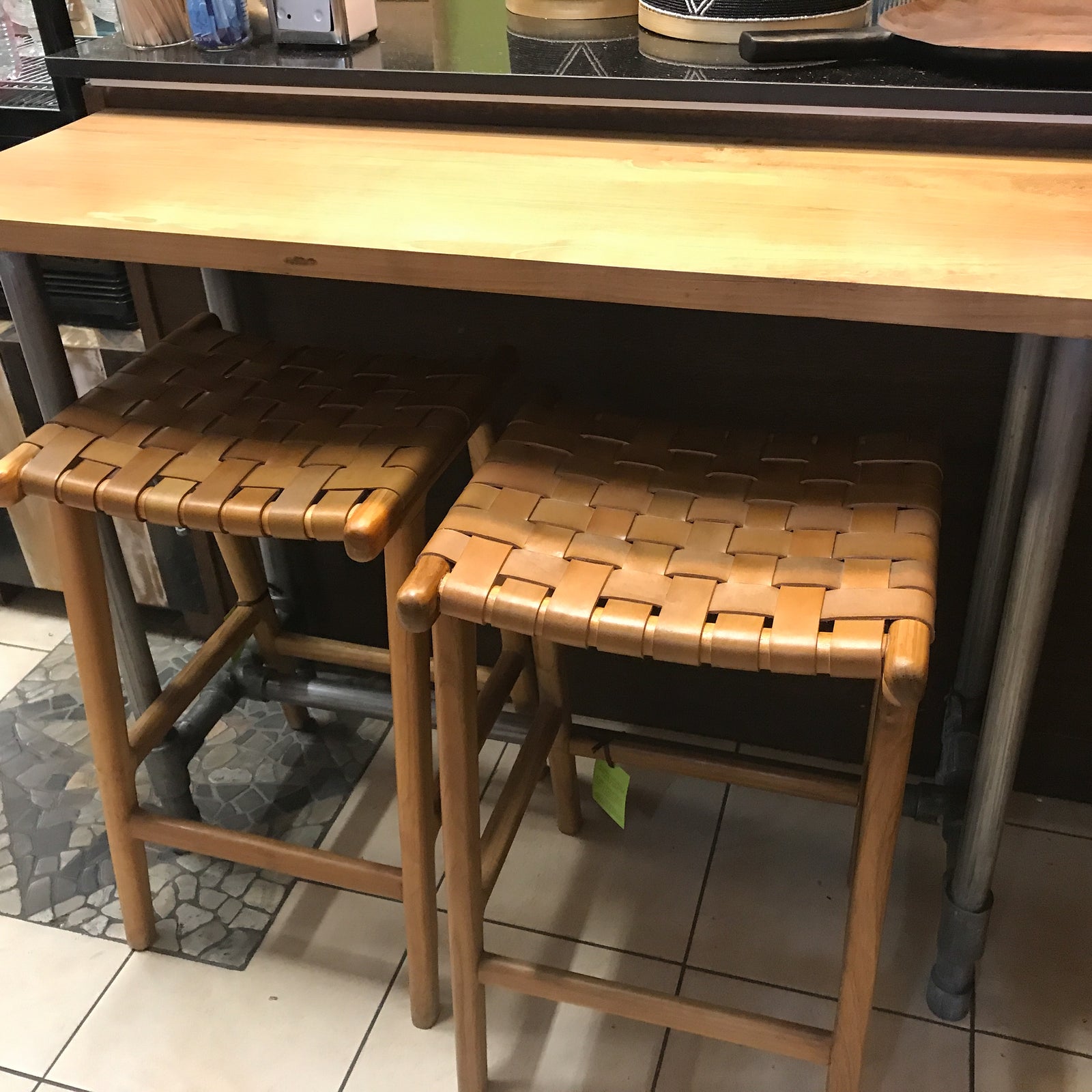 Console Table Industrial Pipe Leg