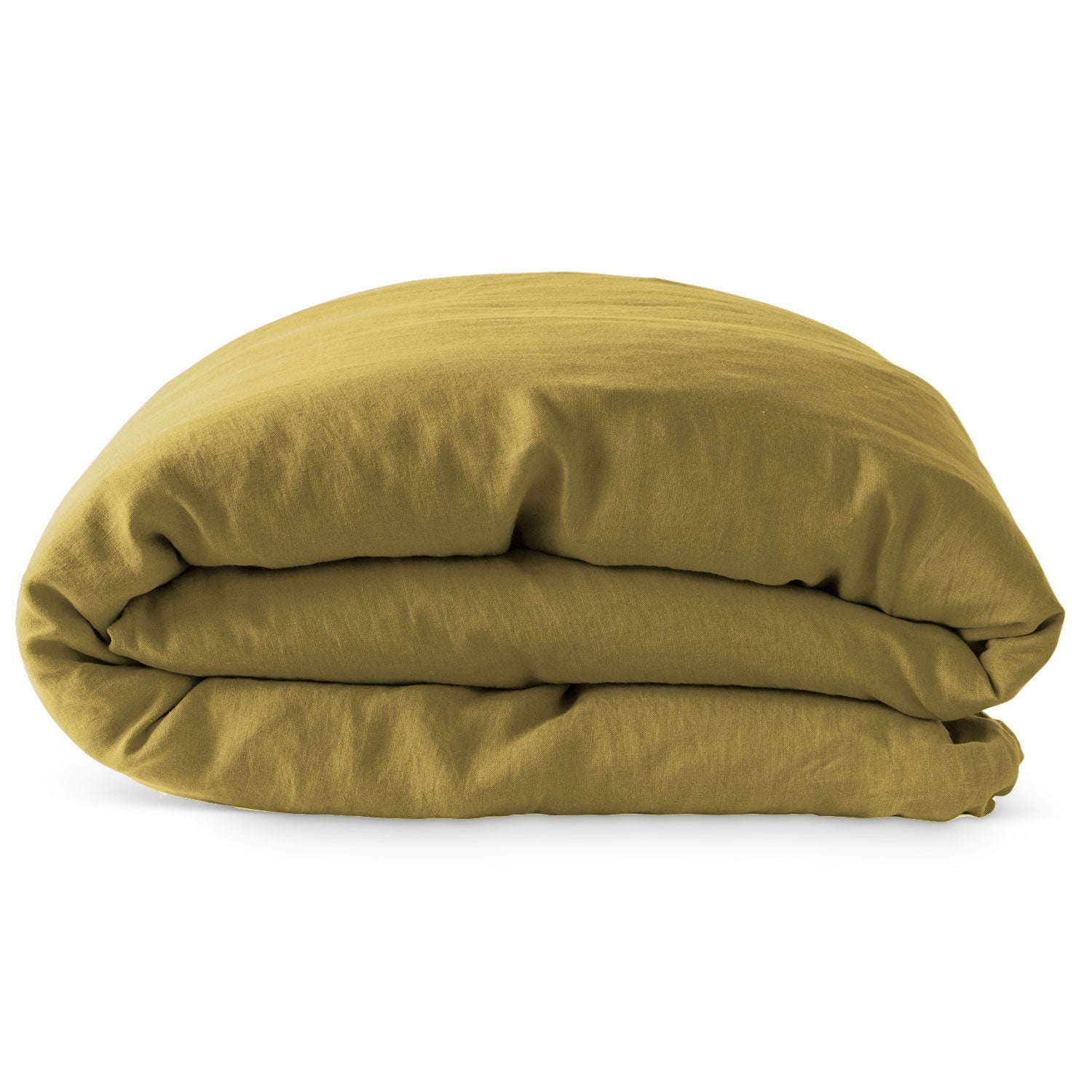 Quilt Cover Linen Olive