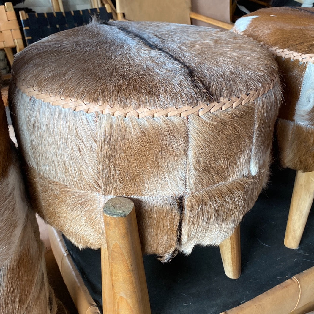 Ottoman Stool Hide