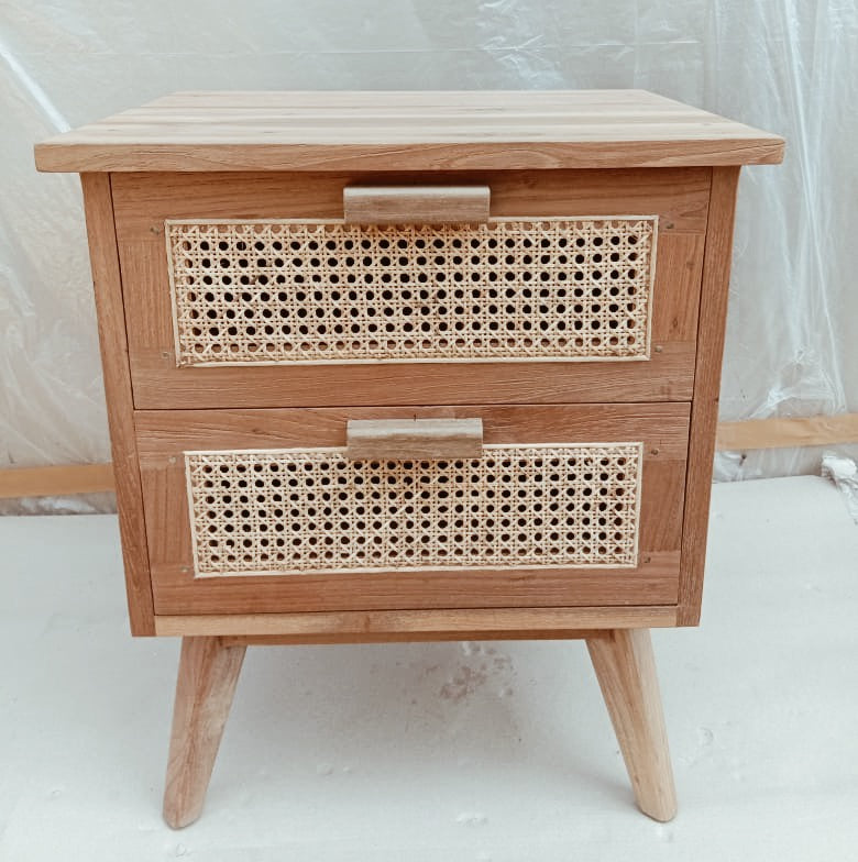 Bedside Capella 2 Drawers NEW