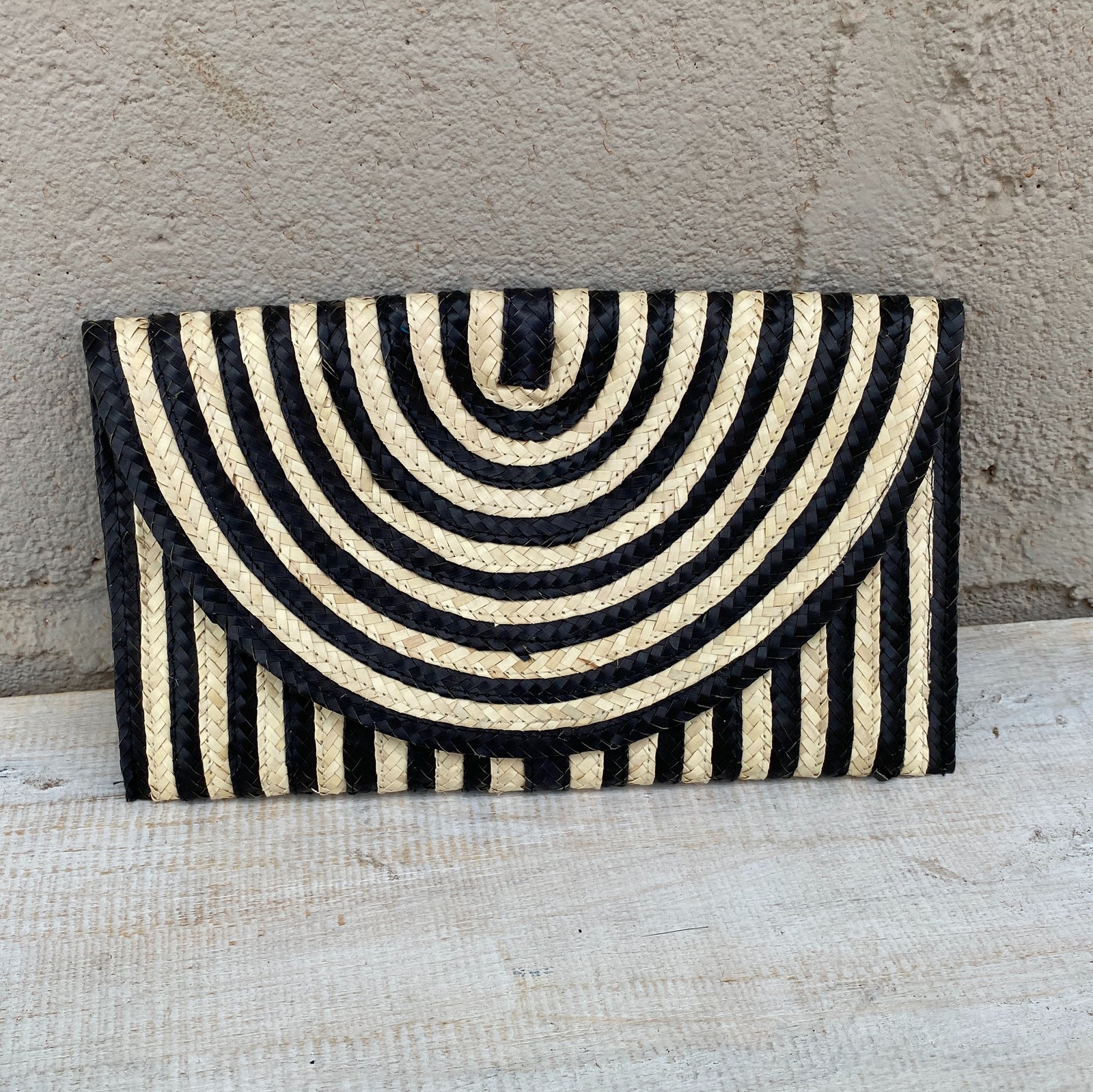 Clutch Rainbow Rattan