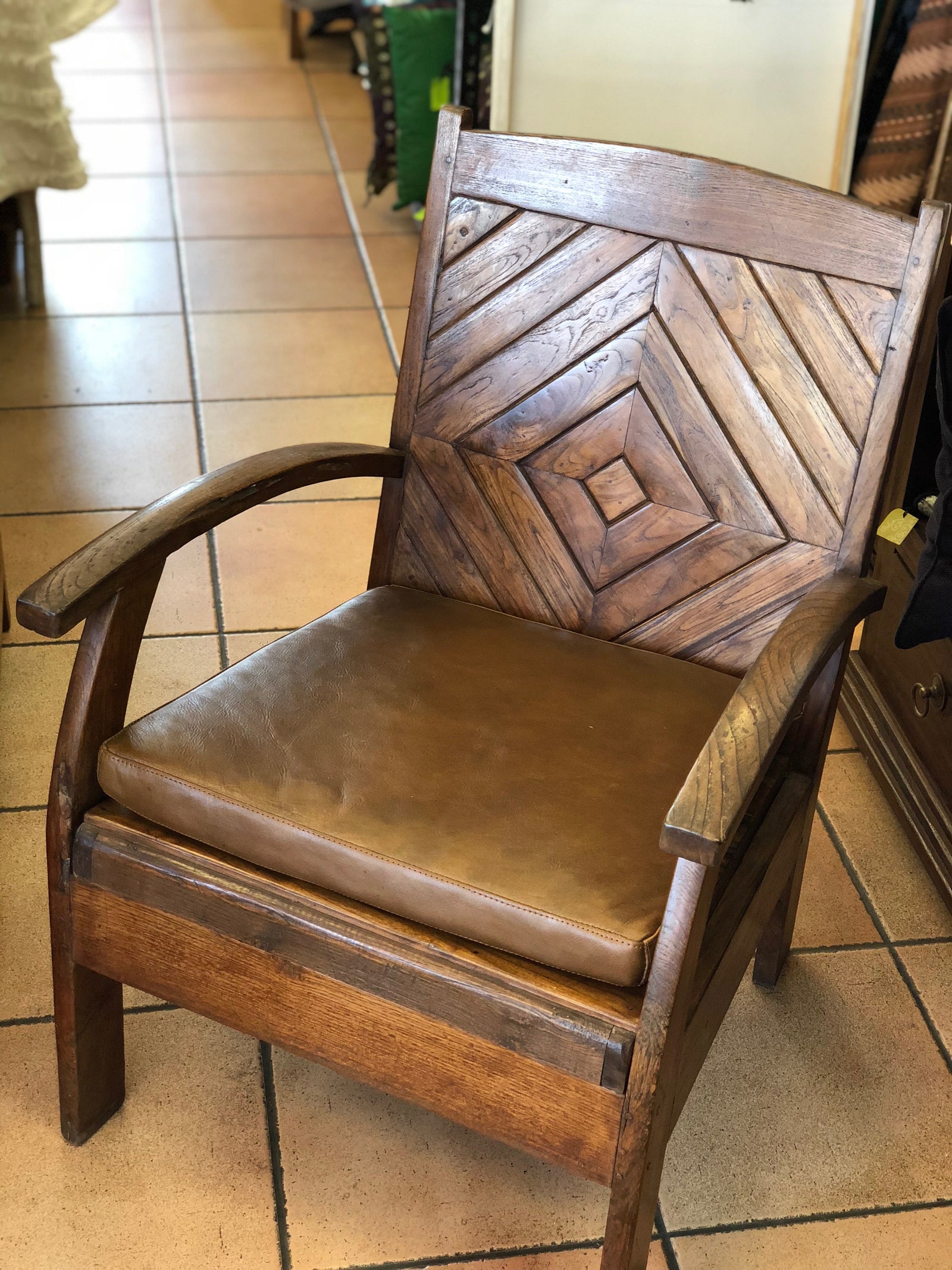Chair Antique Set 4 Original Teak