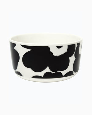 Bowl Oiva Unikko Black
