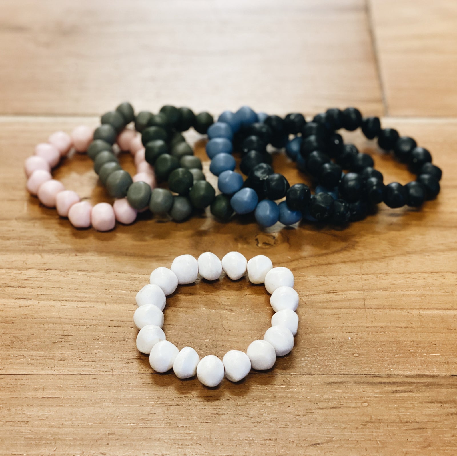 Bracelet Resin Beaded Chunky