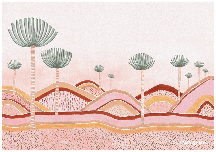 Dusty Pink Dunes