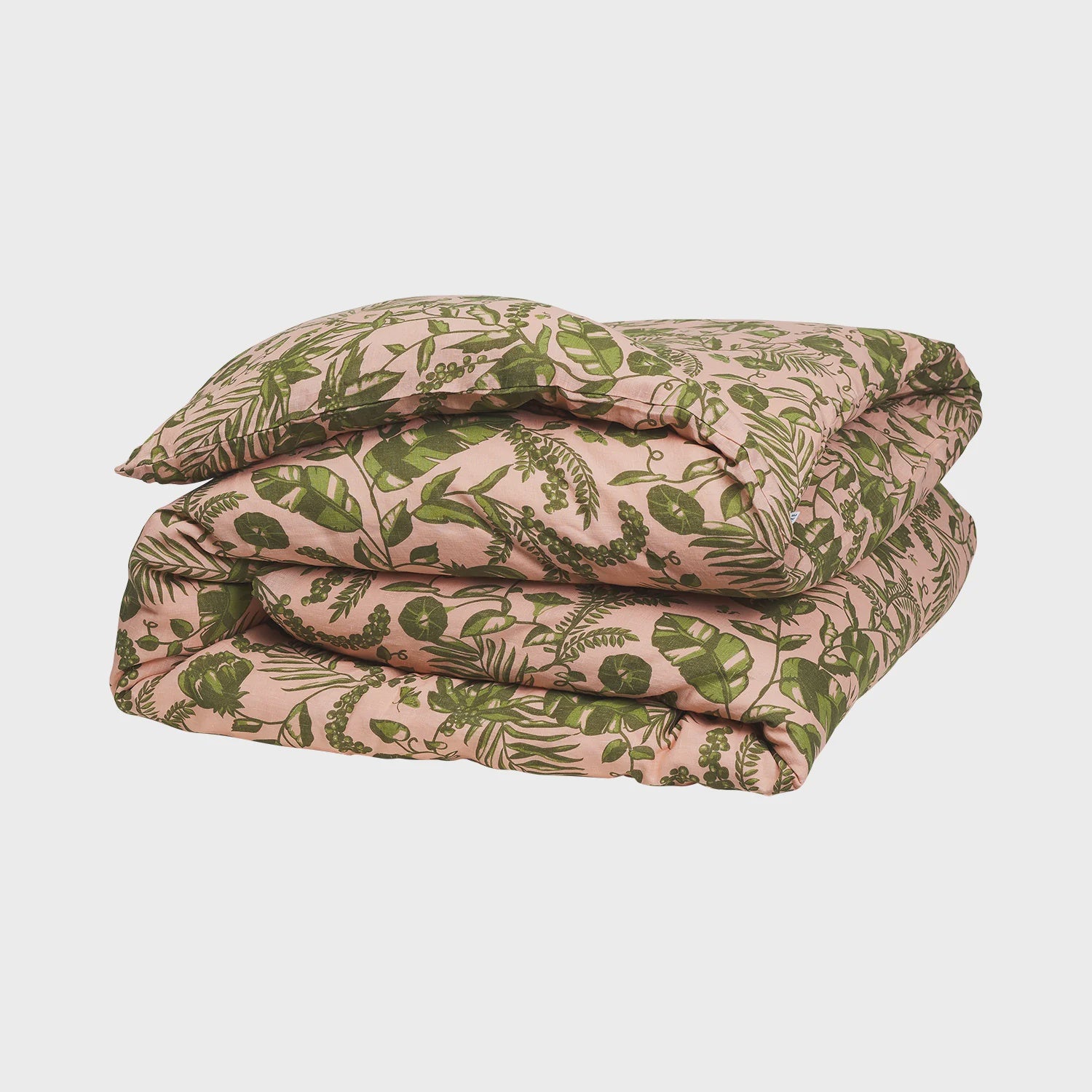 Safia Linen Quilt Cover Martini