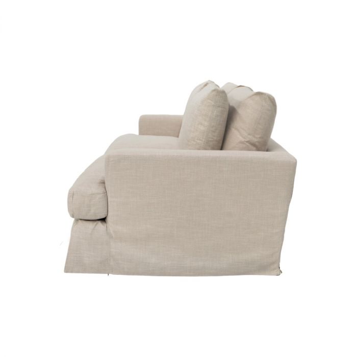Lounge 3 Seater Kensi Light Khaki